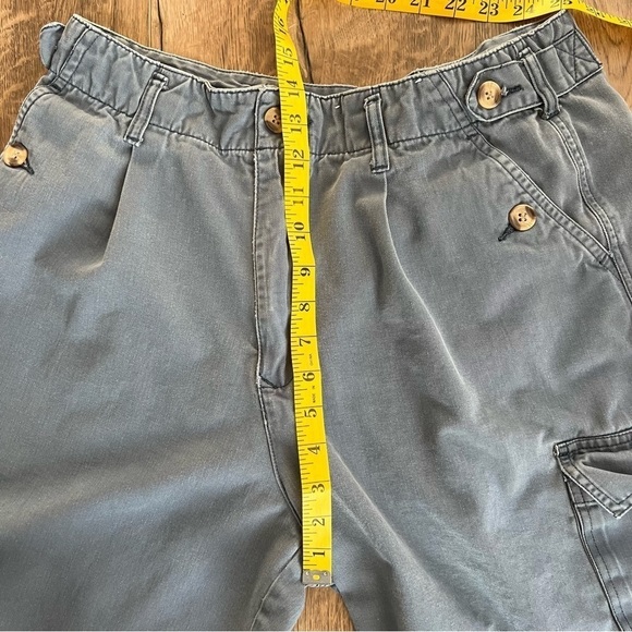 Men's Blue Cargo Shorts - Picture 6 of 7
